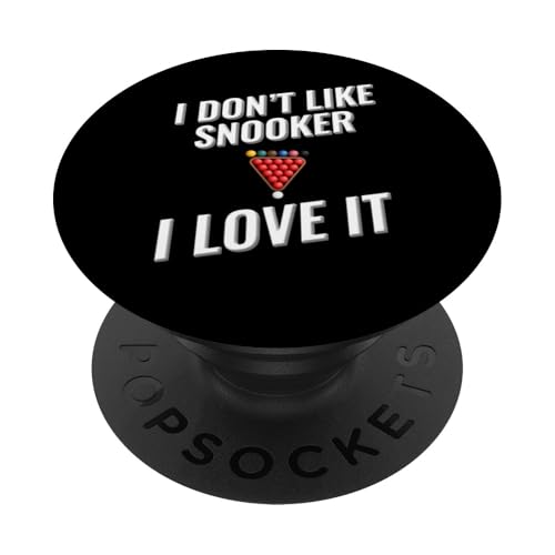 Ich mag Snooker nicht Ich liebe es PopSockets Klebender PopGrip Ich mag Snooker nicht Ich liebe es PopSockets Klebender PopGrip von I love this sport designs