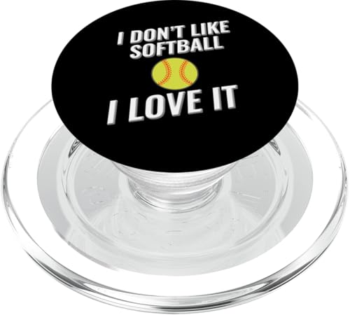 Ich mag Softball nicht Ich liebe es PopSockets PopGrip für MagSafe Ich mag Softball nicht Ich liebe es PopSockets PopGrip für MagSafe von I love this sport designs