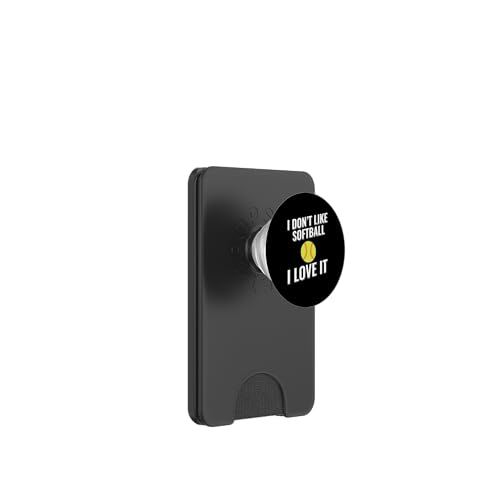 Ich mag Softball nicht Ich liebe es PopSockets PopWallet für MagSafe Ich mag Softball nicht Ich liebe es PopSockets PopWallet für MagSafe von I love this sport designs