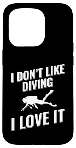 Ich mag Tauchen nicht Ich liebe es Hülle für iPhone 15 Pro von I love this sport designs