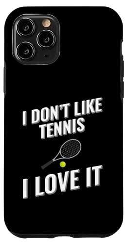 Ich mag Tennis nicht Ich liebe es Hülle für iPhone 11 Pro von I love this sport designs