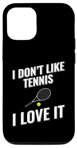 Ich mag Tennis nicht Ich liebe es Hülle für iPhone 12/12 Pro von I love this sport designs