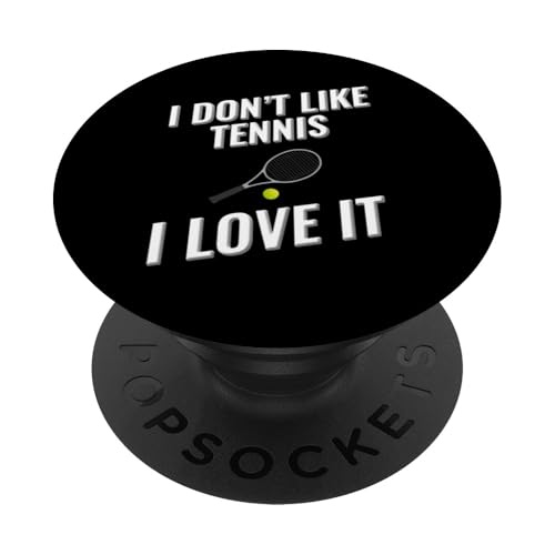 Ich mag Tennis nicht Ich liebe es PopSockets Klebender PopGrip Ich mag Tennis nicht Ich liebe es PopSockets Klebender PopGrip von I love this sport designs