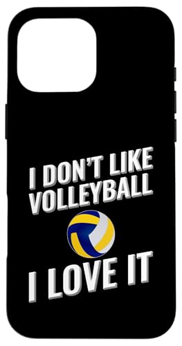 Ich mag Volleyball nicht Ich liebe es Hülle für iPhone 16 Pro Max Ich mag Volleyball nicht Ich liebe es Hülle für iPhone 16 Pro Max von I love this sport designs