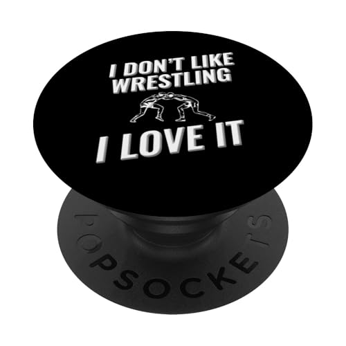 Ich mag Wrestling nicht Ich liebe es PopSockets Klebender PopGrip Ich mag Wrestling nicht Ich liebe es PopSockets Klebender PopGrip von I love this sport designs