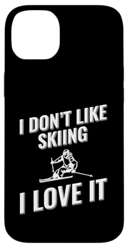 Ich mag nicht Skifahren Ich liebe es Hülle für iPhone 14 Plus von I love this sport designs