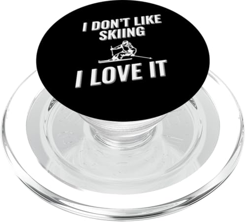 Ich mag nicht Skifahren Ich liebe es PopSockets PopGrip für MagSafe Ich mag nicht Skifahren Ich liebe es PopSockets PopGrip für MagSafe von I love this sport designs