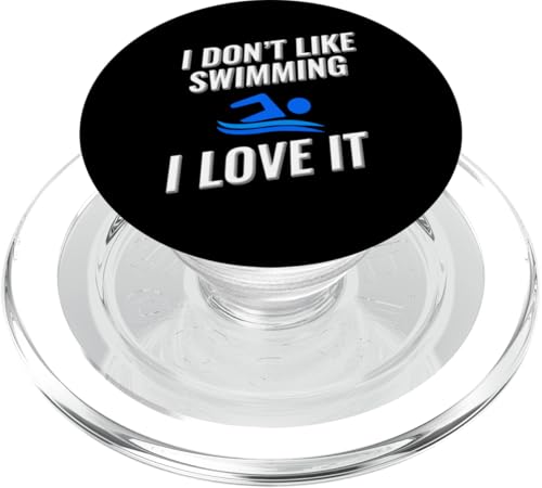 Ich mag nicht schwimmen Ich liebe es PopSockets PopGrip für MagSafe Ich mag nicht schwimmen Ich liebe es PopSockets PopGrip für MagSafe von I love this sport designs