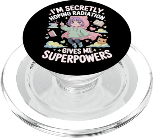 I'm Secretly Hoping Radiation Gives Me Superpowers Katzenliebhaber PopSockets PopGrip für MagSafe I'm Secretly Hoping Radiation Gives Me Superpowers Katzenliebhaber PopSockets PopGrip für MagSafe von I'm Secretly Hoping Radiation Gives Me Superpowers