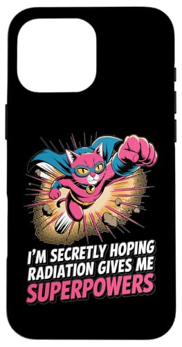Ich hoffe insgeheim, dass Strahlung mir Superkräfte verleiht Cat Pet Hülle für iPhone 16 Pro Max Ich hoffe insgeheim, dass Strahlung mir Superkräfte verleiht Cat Pet Hülle für iPhone 16 Pro Max von I'm Secretly Hoping Radiation Gives Me Superpowers