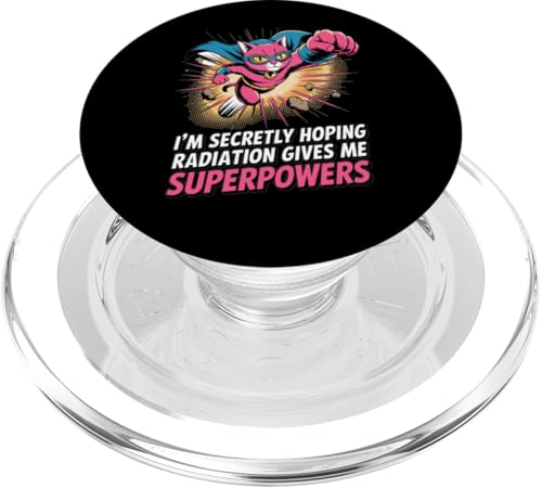 Ich hoffe insgeheim, dass Strahlung mir Superkräfte verleiht Cat Pet PopSockets PopGrip für MagSafe Ich hoffe insgeheim, dass Strahlung mir Superkräfte verleiht Cat Pet PopSockets PopGrip für MagSafe von I'm Secretly Hoping Radiation Gives Me Superpowers