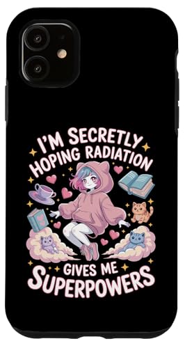 Ich hoffe insgeheim, dass Strahlung mir Superkräfte verleiht Krebs Hülle für iPhone 11 Ich hoffe insgeheim, dass Strahlung mir Superkräfte verleiht Krebs Hülle für iPhone 11 von I'm Secretly Hoping Radiation Gives Me Superpowers