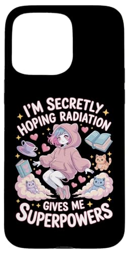 Ich hoffe insgeheim, dass Strahlung mir Superkräfte verleiht Krebs Hülle für iPhone 15 Pro Max Ich hoffe insgeheim, dass Strahlung mir Superkräfte verleiht Krebs Hülle für iPhone 15 Pro Max von I'm Secretly Hoping Radiation Gives Me Superpowers