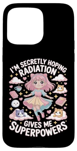 Ich hoffe insgeheim, dass Strahlung mir Superkräfte verleiht Krebs Hülle für iPhone 15 Pro Max Ich hoffe insgeheim, dass Strahlung mir Superkräfte verleiht Krebs Hülle für iPhone 15 Pro Max von I'm Secretly Hoping Radiation Gives Me Superpowers