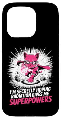 Ich hoffe insgeheim, dass Strahlung mir Superkräfte verleiht Krebs Hülle für iPhone 15 Pro von I'm Secretly Hoping Radiation Gives Me Superpowers