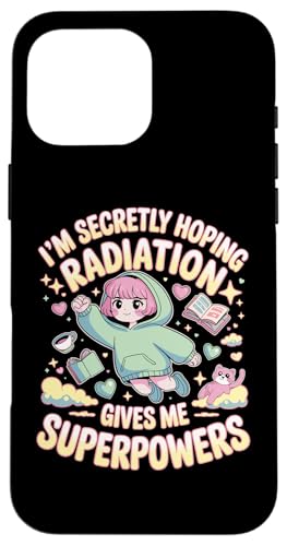 Ich hoffe insgeheim, dass Strahlung mir Superkräfte verleiht Krebs Hülle für iPhone 16 Pro Max Ich hoffe insgeheim, dass Strahlung mir Superkräfte verleiht Krebs Hülle für iPhone 16 Pro Max von I'm Secretly Hoping Radiation Gives Me Superpowers
