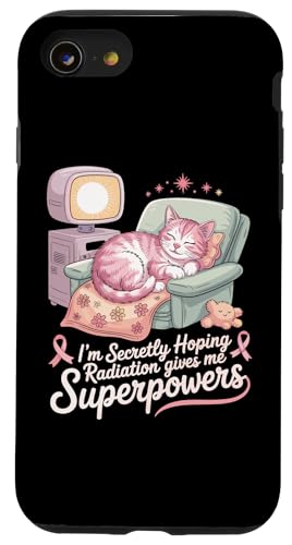 Ich hoffe insgeheim, dass Strahlung mir Superkräfte verleiht Krebs Hülle für iPhone SE (2020) / 7 / 8 von I'm Secretly Hoping Radiation Gives Me Superpowers