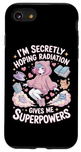 Ich hoffe insgeheim, dass Strahlung mir Superkräfte verleiht Krebs Hülle für iPhone SE (2020) / 7 / 8 von I'm Secretly Hoping Radiation Gives Me Superpowers