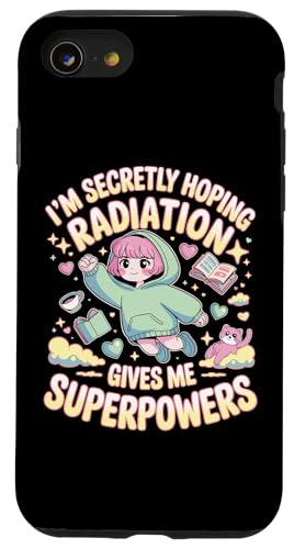 Ich hoffe insgeheim, dass Strahlung mir Superkräfte verleiht Krebs Hülle für iPhone SE (2020) / 7 / 8 von I'm Secretly Hoping Radiation Gives Me Superpowers