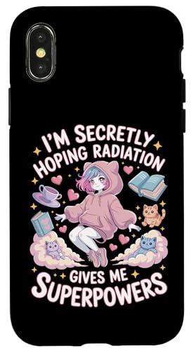Ich hoffe insgeheim, dass Strahlung mir Superkräfte verleiht Krebs Hülle für iPhone X/XS Ich hoffe insgeheim, dass Strahlung mir Superkräfte verleiht Krebs Hülle für iPhone X/XS von I'm Secretly Hoping Radiation Gives Me Superpowers