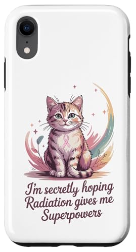 Ich hoffe insgeheim, dass Strahlung mir Superkräfte verleiht Krebs Hülle für iPhone XR Ich hoffe insgeheim, dass Strahlung mir Superkräfte verleiht Krebs Hülle für iPhone XR von I'm Secretly Hoping Radiation Gives Me Superpowers