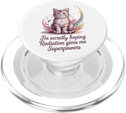 Ich hoffe insgeheim, dass Strahlung mir Superkräfte verleiht Krebs PopSockets PopGrip für MagSafe Ich hoffe insgeheim, dass Strahlung mir Superkräfte verleiht Krebs PopSockets PopGrip für MagSafe von I'm Secretly Hoping Radiation Gives Me Superpowers