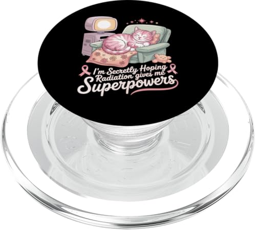 Ich hoffe insgeheim, dass Strahlung mir Superkräfte verleiht Krebs PopSockets PopGrip für MagSafe Ich hoffe insgeheim, dass Strahlung mir Superkräfte verleiht Krebs PopSockets PopGrip für MagSafe von I'm Secretly Hoping Radiation Gives Me Superpowers