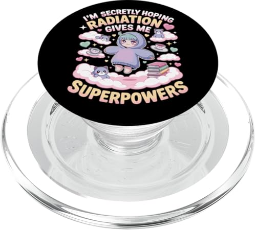 Ich hoffe insgeheim, dass Strahlung mir Superkräfte verleiht Krebs PopSockets PopGrip für MagSafe Ich hoffe insgeheim, dass Strahlung mir Superkräfte verleiht Krebs PopSockets PopGrip für MagSafe von I'm Secretly Hoping Radiation Gives Me Superpowers