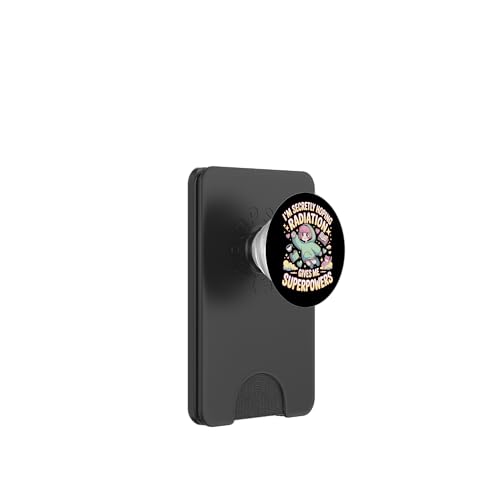 Ich hoffe insgeheim, dass Strahlung mir Superkräfte verleiht Krebs PopSockets PopWallet für MagSafe Ich hoffe insgeheim, dass Strahlung mir Superkräfte verleiht Krebs PopSockets PopWallet für MagSafe von I'm Secretly Hoping Radiation Gives Me Superpowers