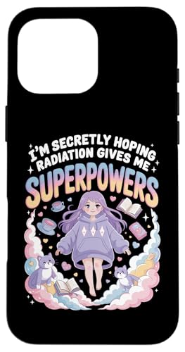 Ich hoffe insgeheim, dass Strahlung mir Superkräfte verleiht Patient Hülle für iPhone 16 Pro Max Ich hoffe insgeheim, dass Strahlung mir Superkräfte verleiht Patient Hülle für iPhone 16 Pro Max von I'm Secretly Hoping Radiation Gives Me Superpowers