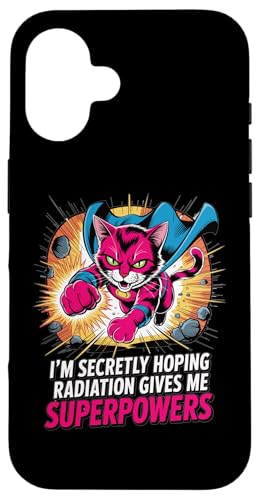 Ich hoffe insgeheim, dass Strahlung mir Superkräfte verleiht Patient Hülle für iPhone 16 Ich hoffe insgeheim, dass Strahlung mir Superkräfte verleiht Patient Hülle für iPhone 16 von I'm Secretly Hoping Radiation Gives Me Superpowers