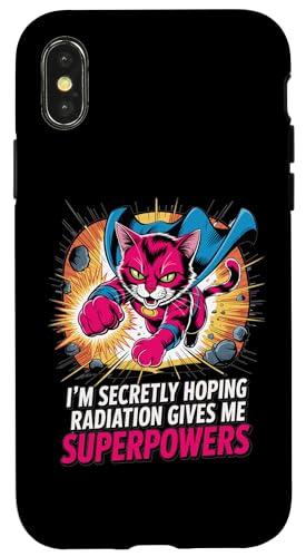 Ich hoffe insgeheim, dass Strahlung mir Superkräfte verleiht Patient Hülle für iPhone X/XS Ich hoffe insgeheim, dass Strahlung mir Superkräfte verleiht Patient Hülle für iPhone X/XS von I'm Secretly Hoping Radiation Gives Me Superpowers