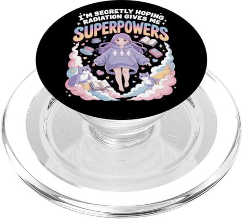Ich hoffe insgeheim, dass Strahlung mir Superkräfte verleiht Patient PopSockets PopGrip für MagSafe Ich hoffe insgeheim, dass Strahlung mir Superkräfte verleiht Patient PopSockets PopGrip für MagSafe von I'm Secretly Hoping Radiation Gives Me Superpowers