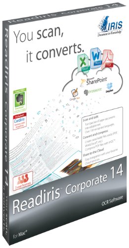 Readiris Corporate 14 Mac (3Lic) von I.R.I.S.