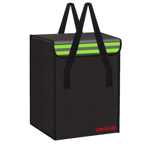 24,9 x 20,1 x 40,1 cm E-Bike-Akku-Tasche, feuerfeste Ladetasche, Lipo Akkutasche, große Kapazität für Lipo Akkus, Aufbewahrung, Laden, Transport, Zuhause, Büro, Reisen, feuerfeste sichere 24,9 x 20,1 x 40,1 cm E-Bike-Akku-Tasche, feuerfeste Ladetasche, Lipo Akkutasche, große Kapazität für Lipo Akkus, Aufbewahrung, Laden, Transport, Zuhause, Büro, Reisen, feuerfeste sichere von IANDAIROK