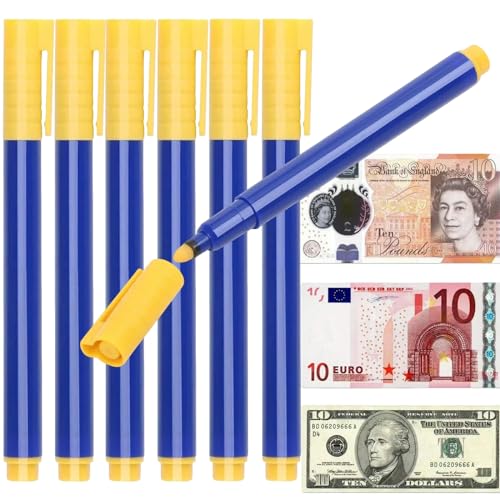 IATAHI Money Checker Prüfstift,Geldscheinprüfer Stift,Falschgeldprüfstift,Banknotenprüfstift,Geldprüfstift,Geldscheinprüfer,Falschgeld Stift,Money Checker,Geldscheinprüfer,Stift Prüfer von IATAHI