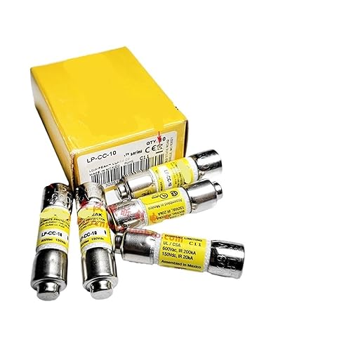 IBADFPLG 1 x Sicherungsrohr CC-6-7-8-9 6A 7A 8A 9A LPCC 600V(LP-CC-10 10A) von IBADFPLG