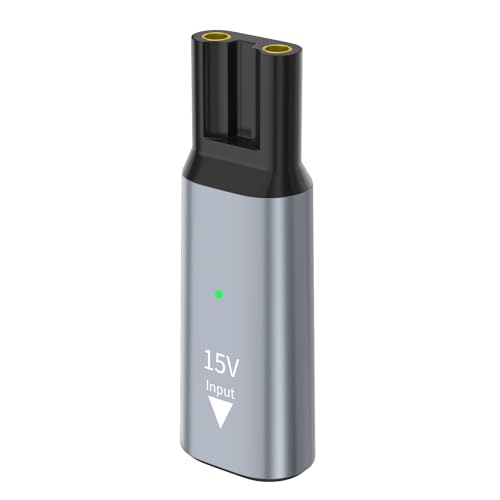 Für Philips Norelco HQ8505 Typ-C-Rasierer-Adapter, Ladekonverter für 7000, 9000, 3000, 5000, OneBlade QP6520 QP6530 QP6510 15 V Bartschneider-Anschluss (1 Stück) Für Philips Norelco HQ8505 Typ-C-Rasierer-Adapter, Ladekonverter für 7000, 9000, 3000, 5000, OneBlade QP6520 QP6530 QP6510 15 V Bartschneider-Anschluss (1 Stück) von IBERLS
