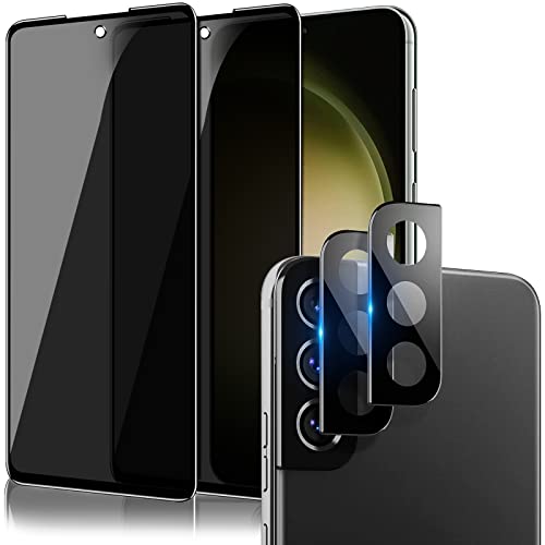 IBETEK 2 Stück Schutzfolie für Samsung Galaxy S23 Sichtschutz Panzerglasfolie Anti-Spy mit 2 Stück Kamera Schutzfolie,Dunkel Folie Blickschutzfolie Displayschutzfolie IBETEK 2 Stück Schutzfolie für Samsung Galaxy S23 Sichtschutz Panzerglasfolie Anti-Spy mit 2 Stück Kamera Schutzfolie,Dunkel Folie Blickschutzfolie Displayschutzfolie von IBETEK
