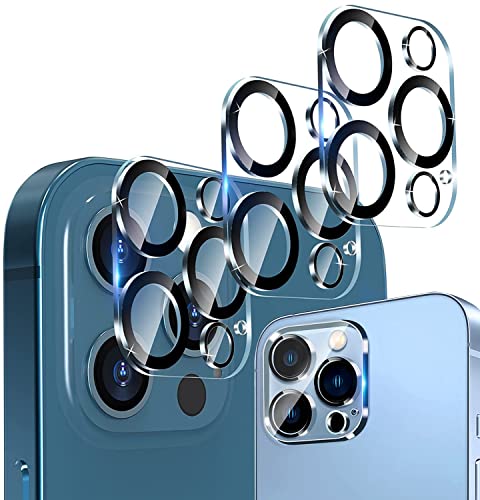 IBETEK 3-Stück Kamera Schutzfolie Kompatible mit iPhone 12 Pro Max 6.7 Zoll Kamera Schutzfolie,9H Härte Panzerfolie, Anti-Shedding, Anti-Kratzer,Ultra-klar von IBETEK