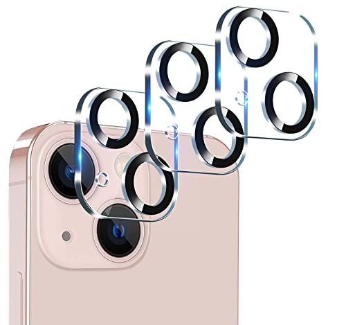 IBETEK 3-Stück Kamera Schutzfolie Kompatible mit iPhone 14/14 Plus 6.1 Zoll Kamera Schutzfolie,9H Härte Panzerfolie, Anti-Shedding, Anti-Kratzer, Anti-Staub, Ultra-klar von IBETEK