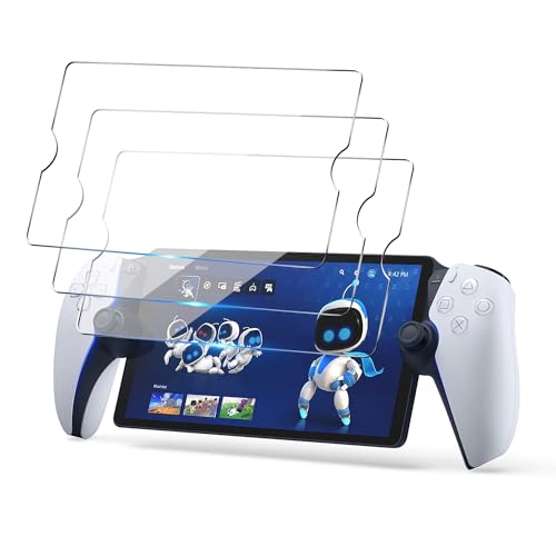 IBETEK 3-Stück Schutzfolie für Sony PS5 PlayStation Portal Displayschutz, 9H Härte Glas Panzerfolie für Sony PS5 PlayStation Portal Zubehör, HD Displayschutz Folie, Anti-Kratzer Schutzglas IBETEK 3-Stück Schutzfolie für Sony PS5 PlayStation Portal Displayschutz, 9H Härte Glas Panzerfolie für Sony PS5 PlayStation Portal Zubehör, HD Displayschutz Folie, Anti-Kratzer Schutzglas von IBETEK