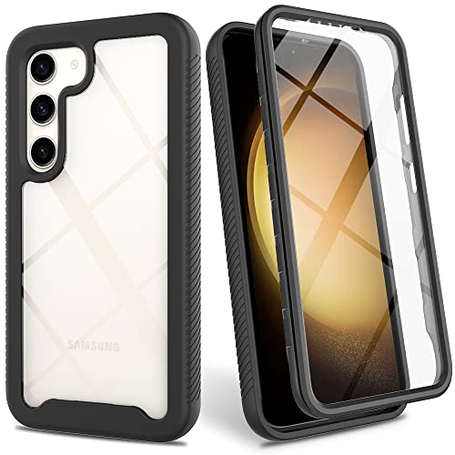 IBETEK für Samsung Galaxy S23 Hülle, 360 Grad Rundumschutz Handyhülle mit Weich Eingebautem Displayschutz, Stoßfest TPU Bumper Schutzhülle Robuste Kratzfest Outdoor Case für Samsung Galaxy S23 IBETEK für Samsung Galaxy S23 Hülle, 360 Grad Rundumschutz Handyhülle mit Weich Eingebautem Displayschutz, Stoßfest TPU Bumper Schutzhülle Robuste Kratzfest Outdoor Case für Samsung Galaxy S23 von IBETEK