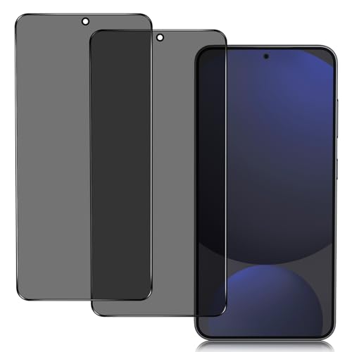 Schutzfolie für Redmi Note 14 Pro 5G / Note 14 Pro Plus Sichtschutz, [2 Stück] Anti Spy Panzerglasfolie Privacy Tempered Glass Schutz Glas Dunkel Schwarz Folie Blickschutzfolie Displayschutzfolie von IBETEK