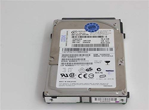 39R7338 IBM HDD 73,4 GB U320 SCSI NON HS SFF (OPT: 40K1038) von IBM