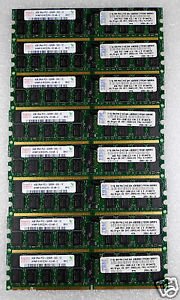 IBM 30r5147 8 GB (2 x 4 GB Kit) PC2–3200 CL3 ECC DDR2 SDRAM RDIMM/32 gb-8 X -4gb-ddr2-pc2–3200r-ibm-41y2857-hymp151r72cp4-e3–30r5147 von IBM