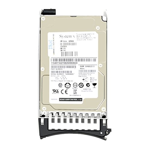 IBM 42D0707-500GB NearLine SAS-Festplatte, 6,4 cm (2,5 Zoll), 7.200 K, 6 Gb/s, Slim-HS, refurbished von IBM