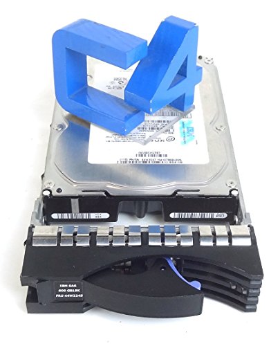 IBM 44W2244 SAS-Festplatte (600 GB, 15 K, 6 Gbit/s, 3,5 Zoll / 8,9 cm), refurbished) von IBM