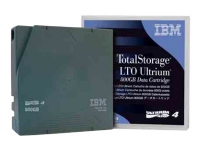 IBM LTO Ultrium 4 Tape Cartridge, Leeres Datenband, LTO, 1600 GB, Schwarz, 20 - 80%, 820 m von IBM