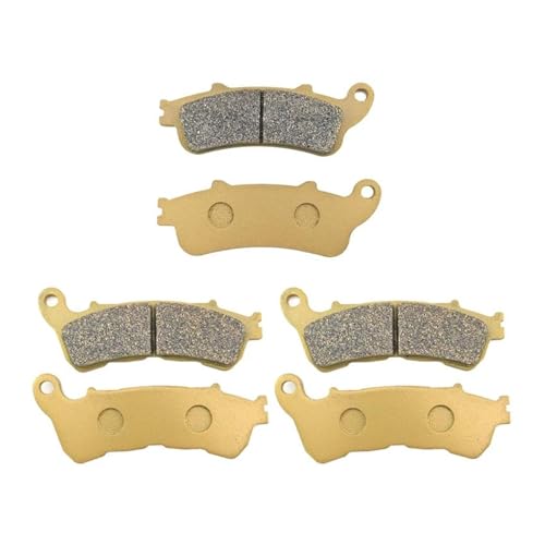 Auto Bremsbeläge Für Pan European Motorräder NT 700 V 2006-2013 VFR 800 2006–2013 XL 1000 V 2004–2011 CTX 1300 ST 1300 Zubehör(Alle 3 Paar) von IBNA